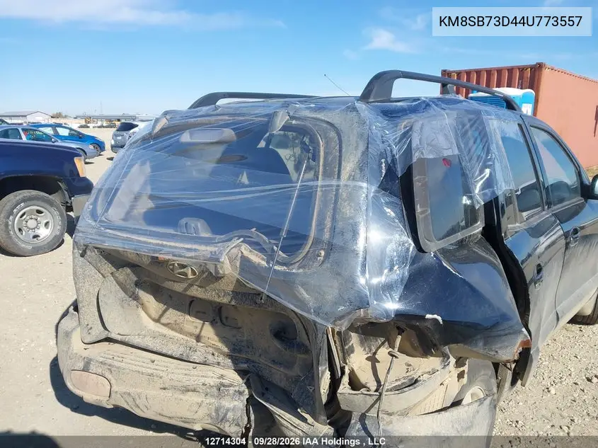 2004 HYUNDAI SANTA FE VIN KM8SB73D44U773557 — фото 20
