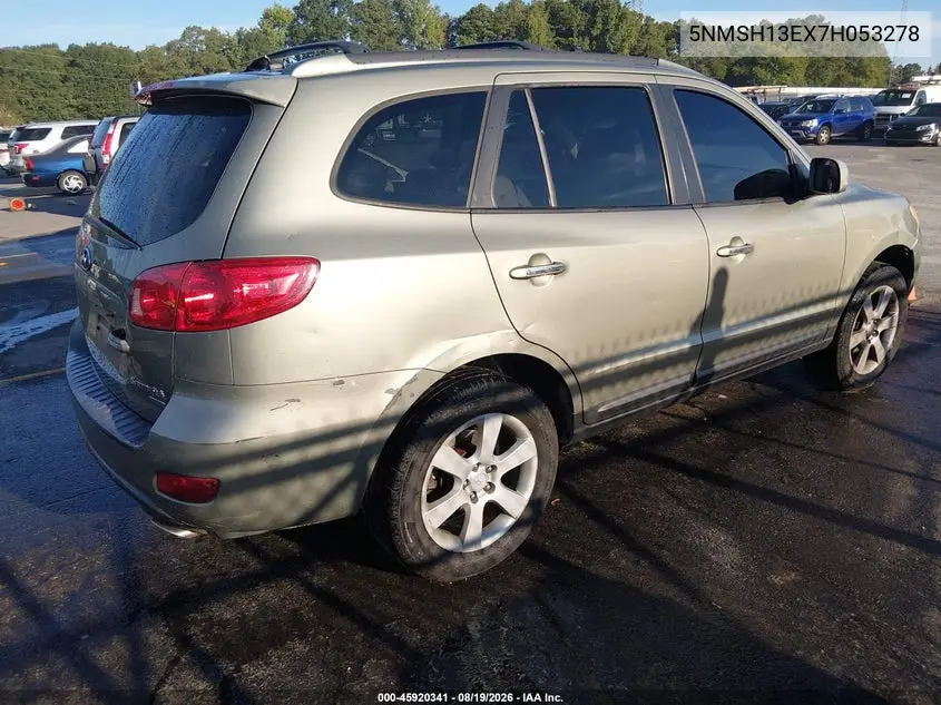 2007 HYUNDAI SANTA FE VIN 5NMSH13EX7H053278 — фото 4
