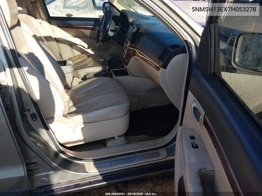 2007 HYUNDAI SANTA FE VIN 5NMSH13EX7H053278 — фото 5