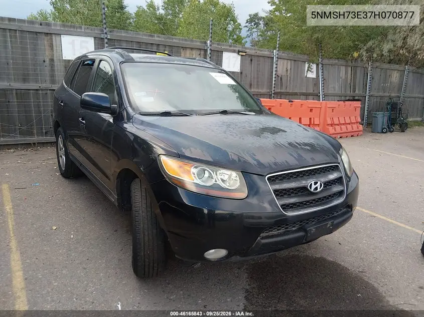HYUNDAI SANTA FE 2007, VIN 5NMSH73E37H070877