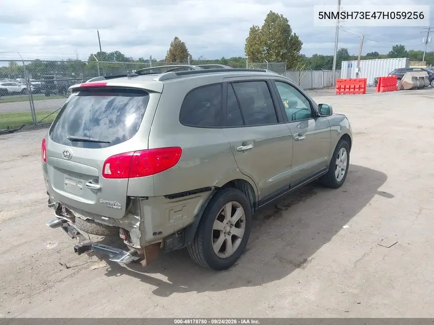 2007 HYUNDAI SANTA FE VIN 5NMSH73E47H059256 — фото 4