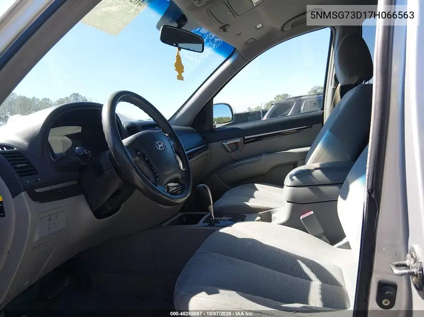 2007 HYUNDAI SANTA FE VIN 5NMSG73D17H066563 — фото 5