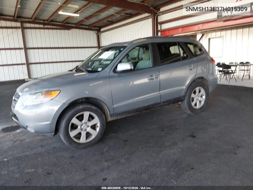 2007 HYUNDAI SANTA FE VIN 5NMSH13E37H015309 — фото 2