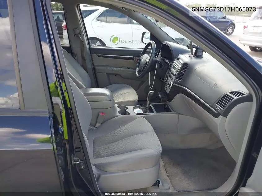 2007 HYUNDAI SANTA FE VIN 5NMSG73D17H065073 — фото 5