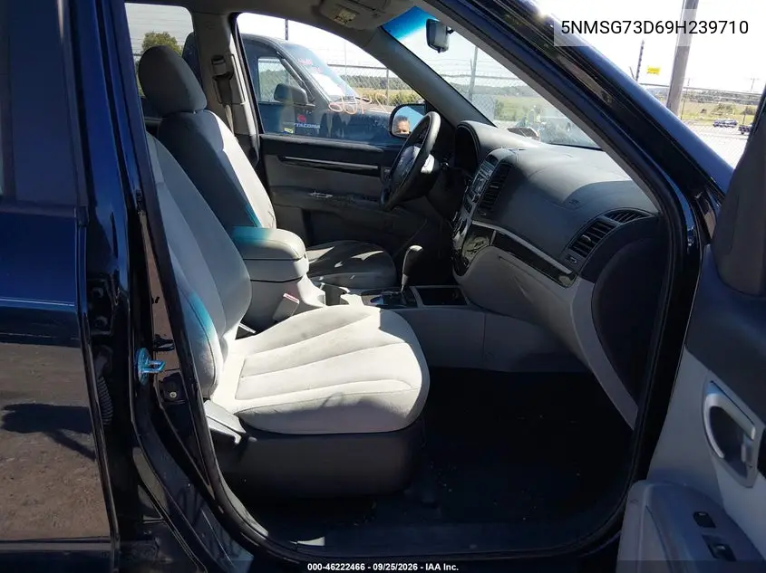 2009 HYUNDAI SANTA FE VIN 5NMSG73D69H239710 — фото 5