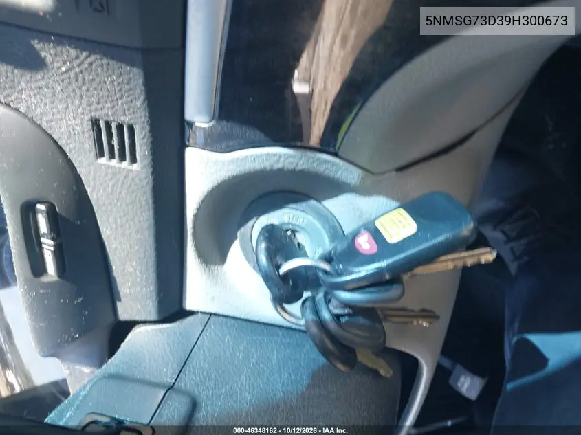 2009 HYUNDAI SANTA FE VIN 5NMSG73D39H300673 — фото 11