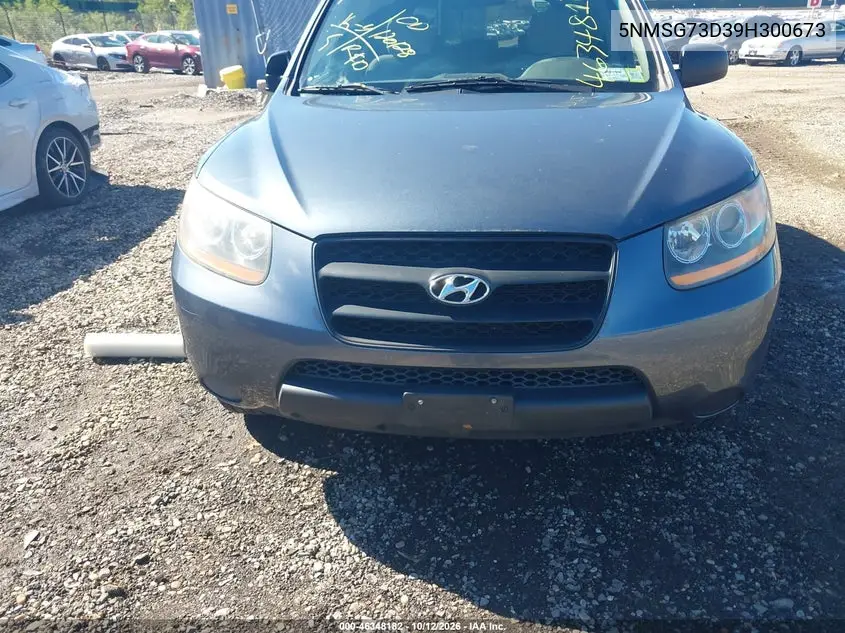 2009 HYUNDAI SANTA FE VIN 5NMSG73D39H300673 — фото 6