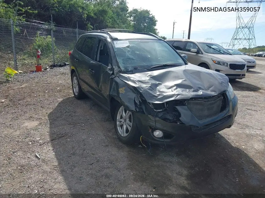 HYUNDAI SANTA FE 2010, VIN 5NMSHDAG5AH359057