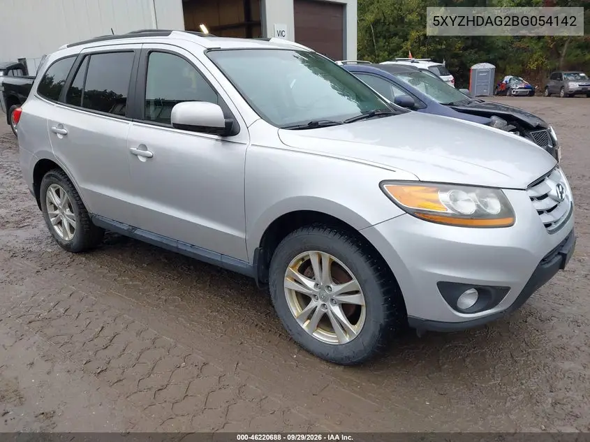 HYUNDAI SANTA FE 2011, VIN 5XYZHDAG2BG054142