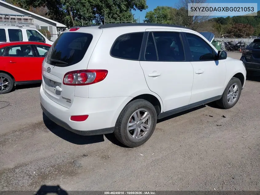 2011 HYUNDAI SANTA FE VIN 5XYZGDAGXBG021053 — фото 4