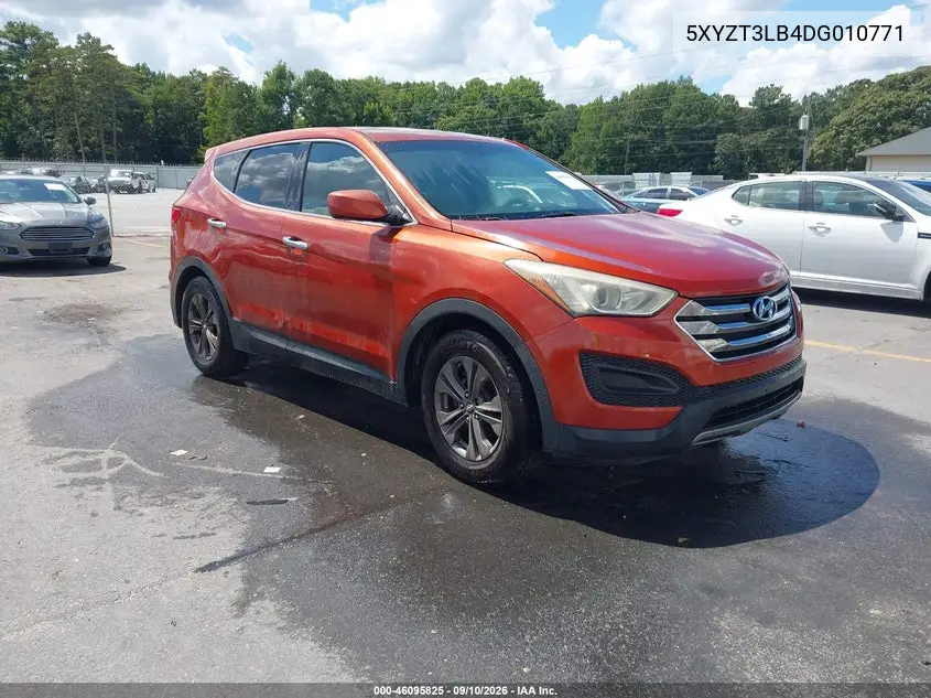 HYUNDAI SANTA FE 2013, VIN 5XYZT3LB4DG010771