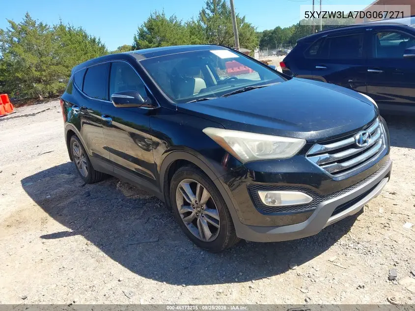 HYUNDAI SANTA FE 2013, VIN 5XYZW3LA7DG067271