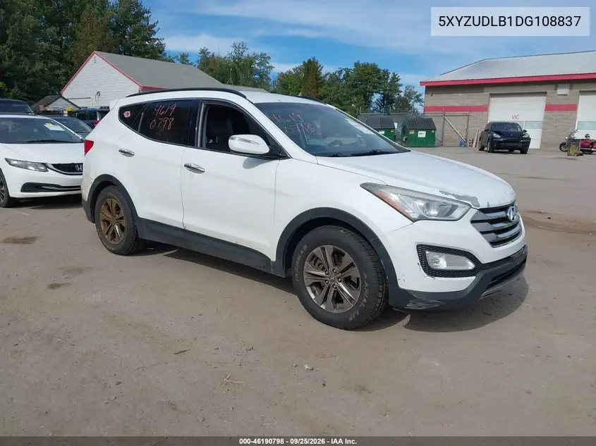 HYUNDAI SANTA FE 2013, VIN 5XYZUDLB1DG108837