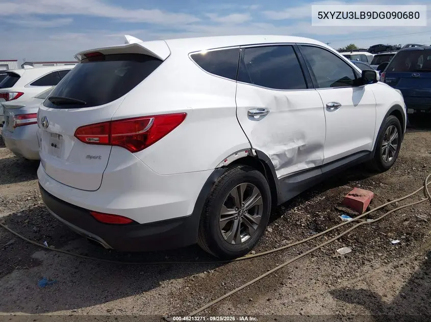 2013 HYUNDAI SANTA FE VIN 5XYZU3LB9DG090680 — фото 4