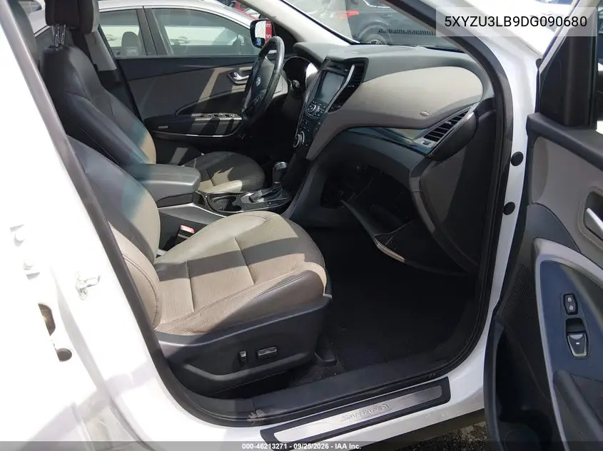 2013 HYUNDAI SANTA FE VIN 5XYZU3LB9DG090680 — фото 5