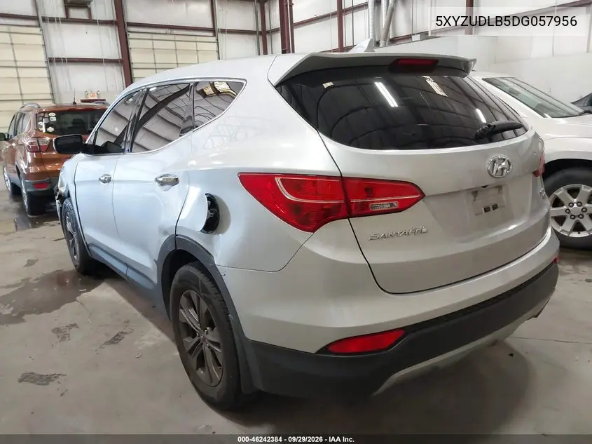 2013 HYUNDAI SANTA FE VIN 5XYZUDLB5DG057956 — фото 3