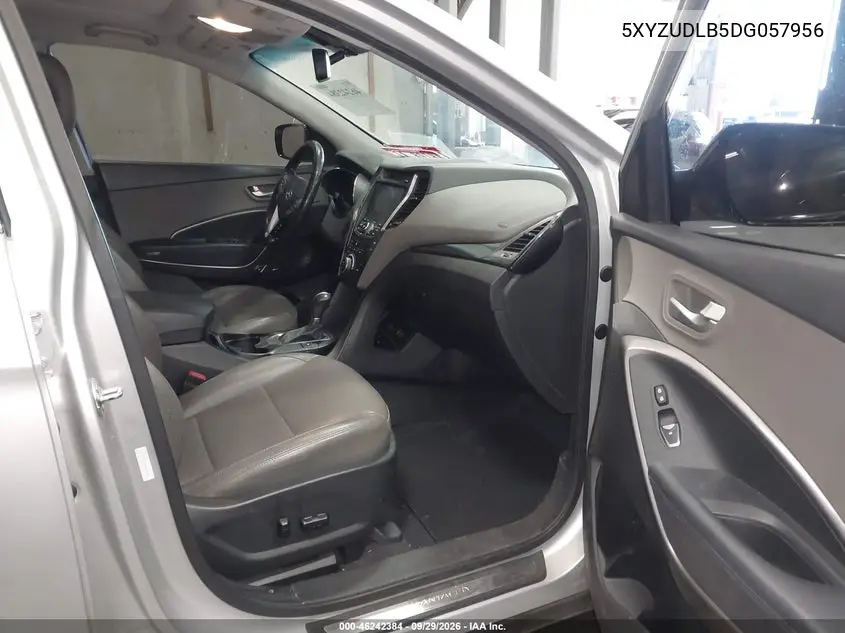 2013 HYUNDAI SANTA FE VIN 5XYZUDLB5DG057956 — фото 5