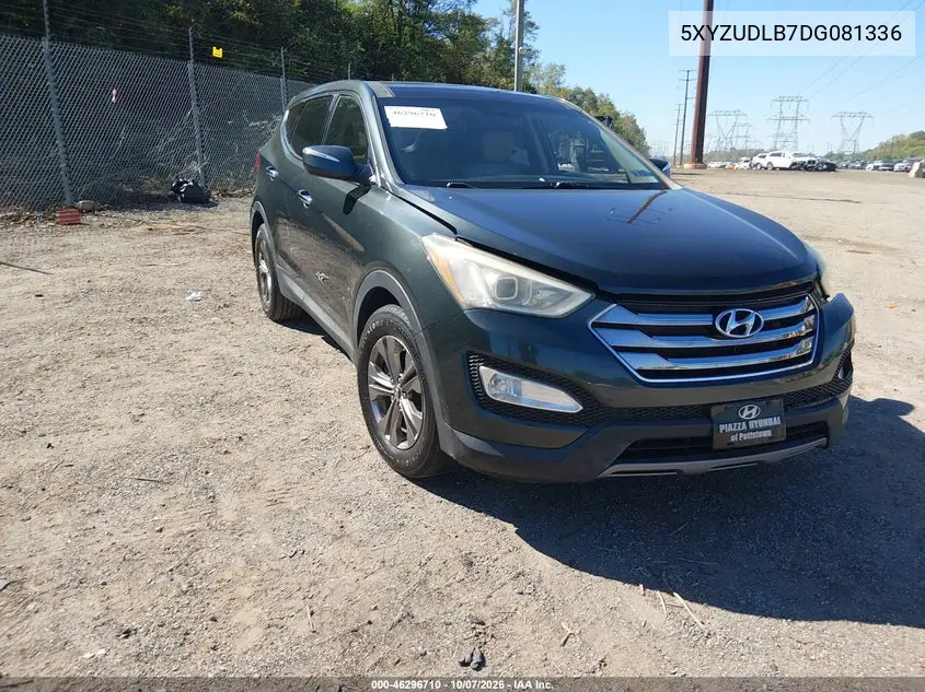 HYUNDAI SANTA FE 2013, VIN 5XYZUDLB7DG081336