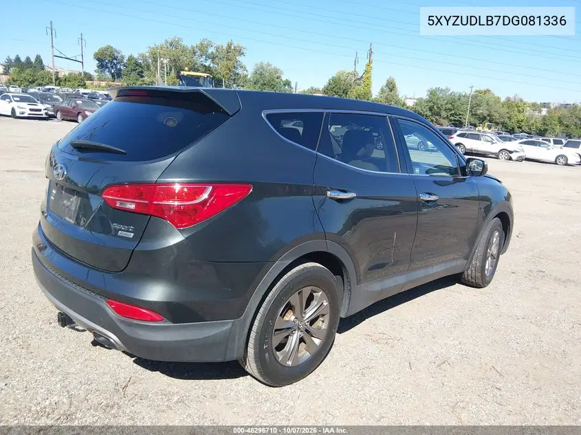 2013 HYUNDAI SANTA FE VIN 5XYZUDLB7DG081336 — фото 4