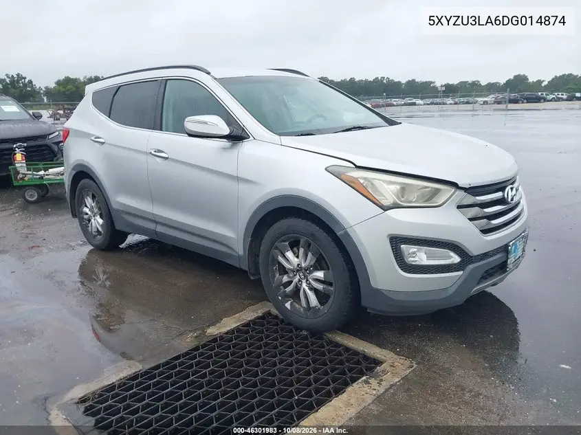 HYUNDAI SANTA FE 2013, VIN 5XYZU3LA6DG014874