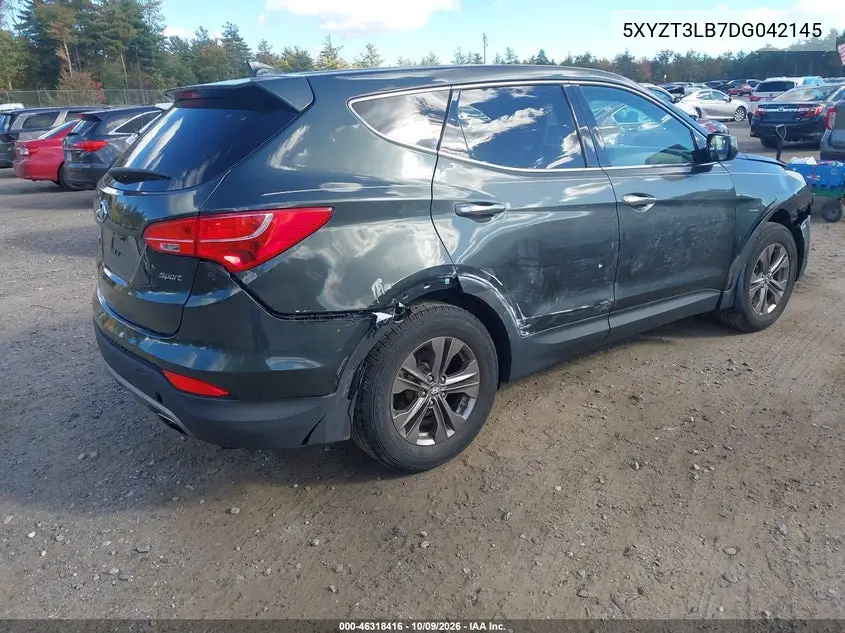 2013 HYUNDAI SANTA FE VIN 5XYZT3LB7DG042145 — фото 4