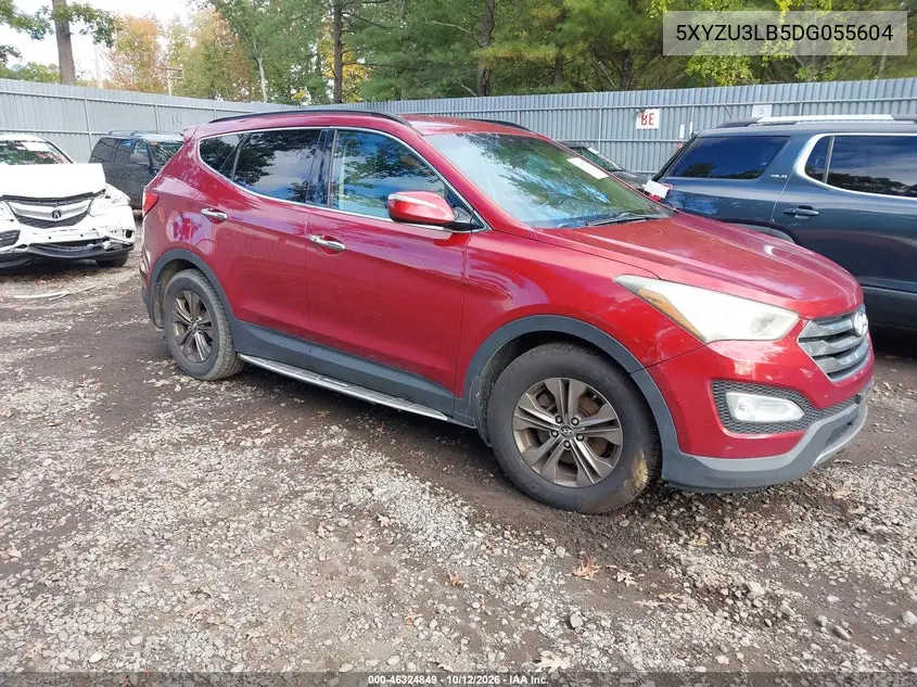 HYUNDAI SANTA FE 2013, VIN 5XYZU3LB5DG055604