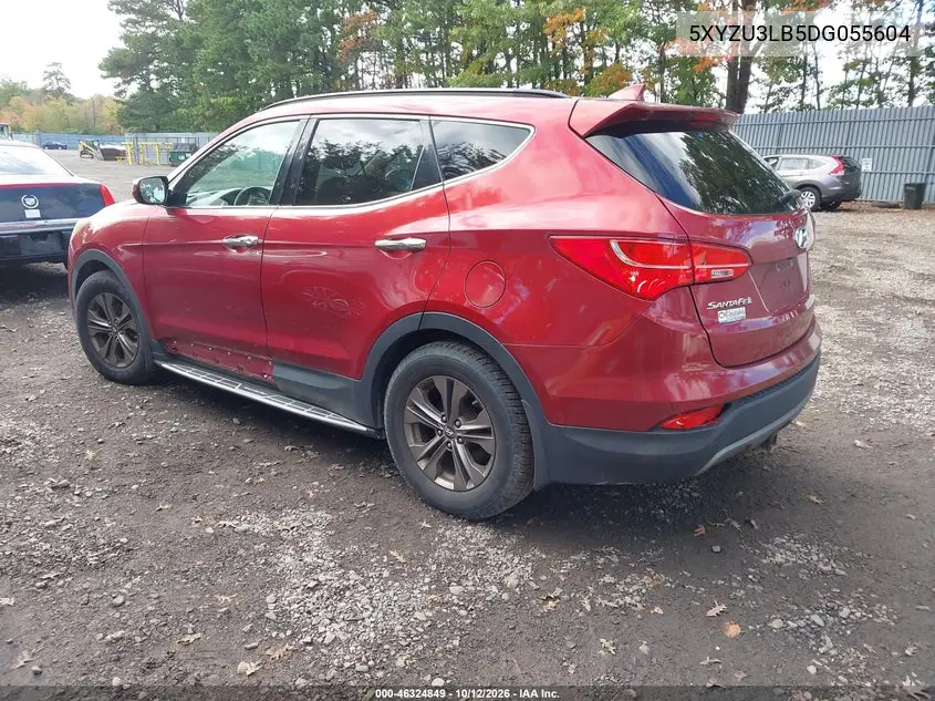 2013 HYUNDAI SANTA FE VIN 5XYZU3LB5DG055604 — фото 3