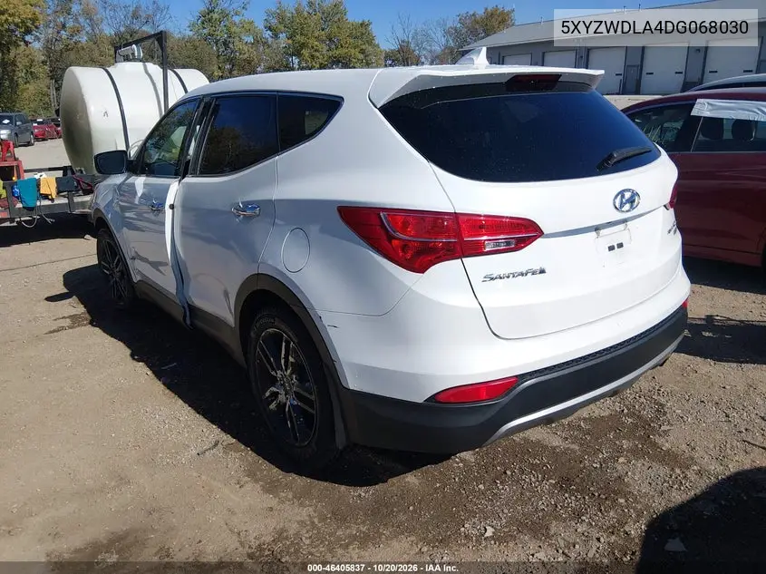 2013 HYUNDAI SANTA FE VIN 5XYZWDLA4DG068030 — фото 3