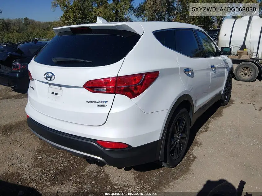 2013 HYUNDAI SANTA FE VIN 5XYZWDLA4DG068030 — фото 4