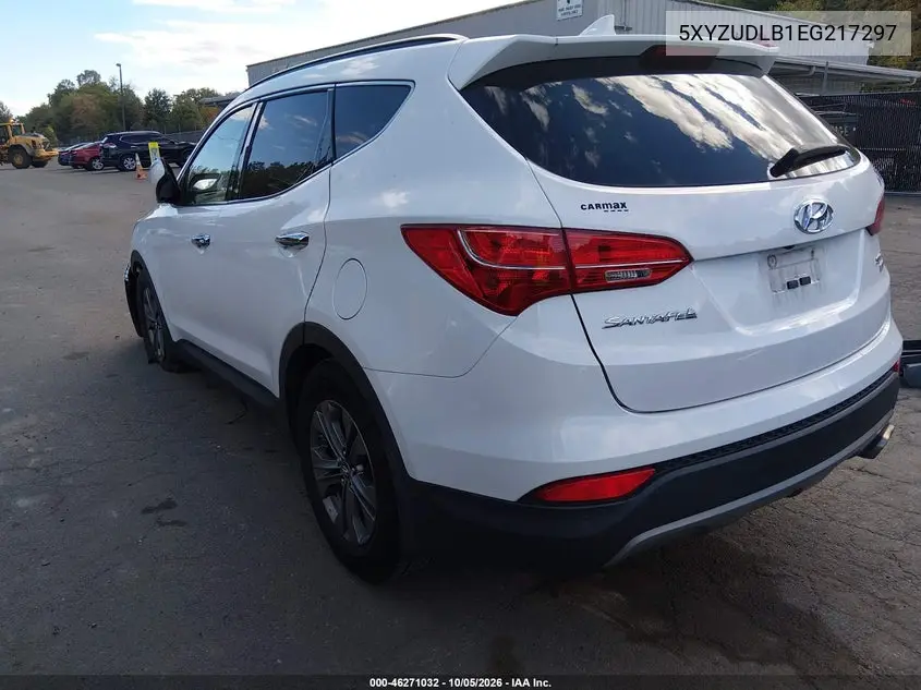2014 HYUNDAI SANTA FE VIN 5XYZUDLB1EG217297 — фото 3