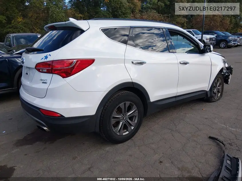 2014 HYUNDAI SANTA FE VIN 5XYZUDLB1EG217297 — фото 4