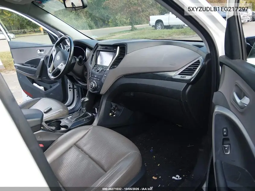 2014 HYUNDAI SANTA FE VIN 5XYZUDLB1EG217297 — фото 5