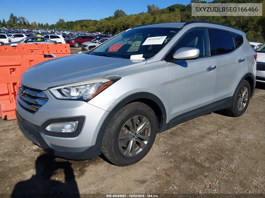 2014 HYUNDAI SANTA FE VIN 5XYZUDLB5EG166466 — фото 2