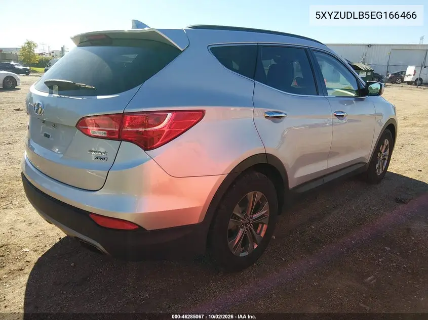 2014 HYUNDAI SANTA FE VIN 5XYZUDLB5EG166466 — фото 4