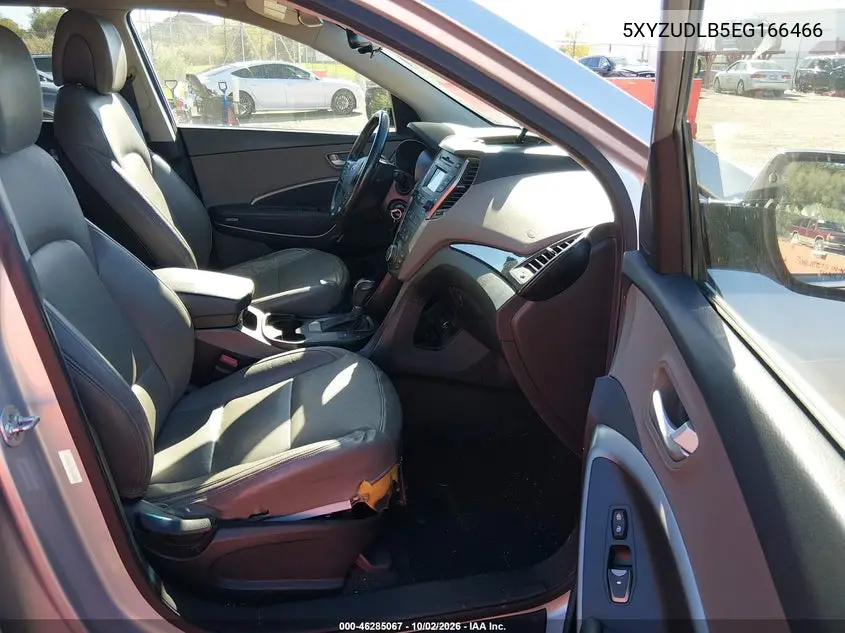 2014 HYUNDAI SANTA FE VIN 5XYZUDLB5EG166466 — фото 5