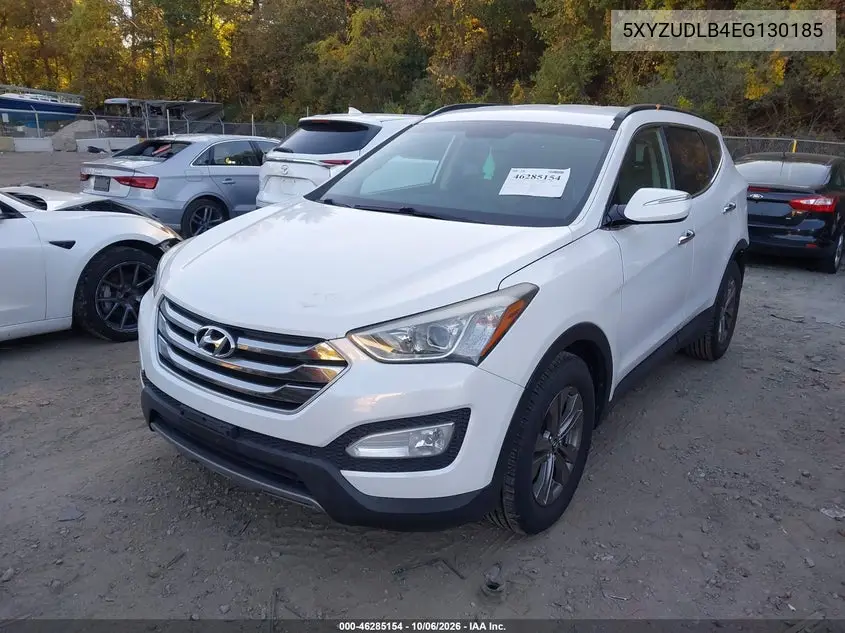 2014 HYUNDAI SANTA FE VIN 5XYZUDLB4EG130185 — фото 2
