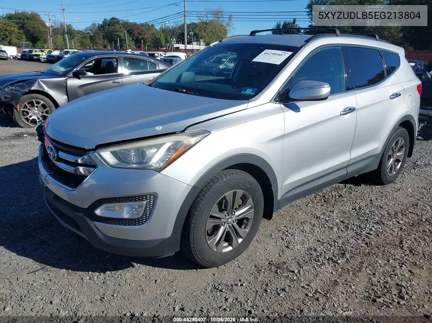 2014 HYUNDAI SANTA FE VIN 5XYZUDLB5EG213804 — фото 2