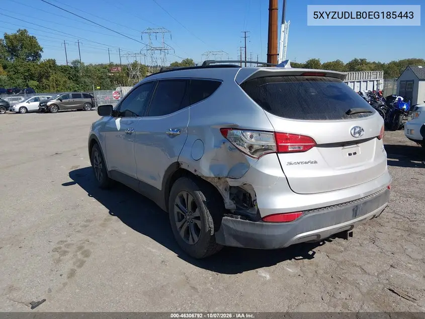 2014 HYUNDAI SANTA FE VIN 5XYZUDLB0EG185443 — фото 3