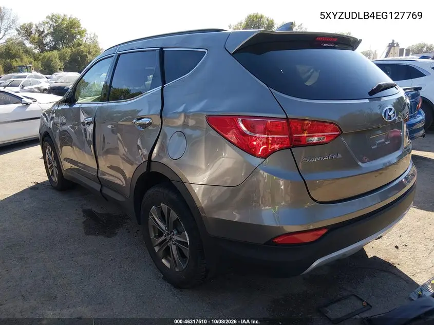 2014 HYUNDAI SANTA FE VIN 5XYZUDLB4EG127769 — фото 3