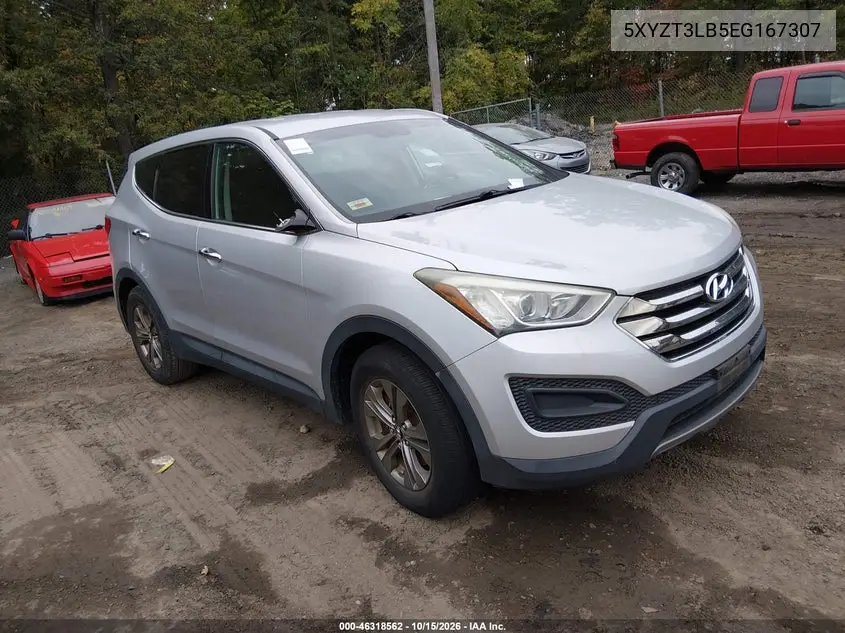 HYUNDAI SANTA FE 2014, VIN 5XYZT3LB5EG167307