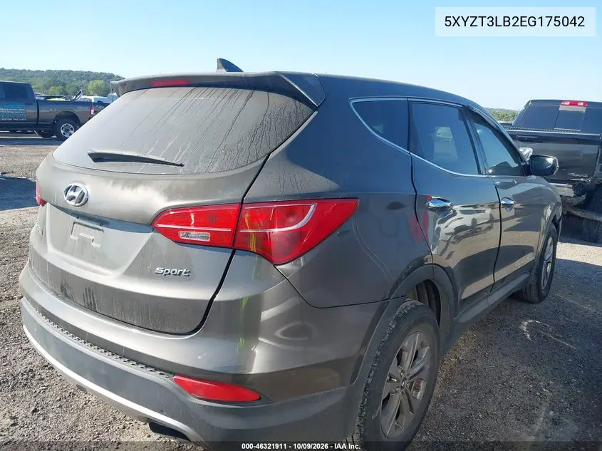 2014 HYUNDAI SANTA FE VIN 5XYZT3LB2EG175042 — фото 4