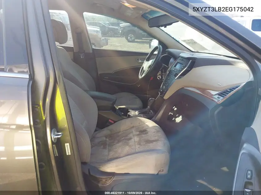 2014 HYUNDAI SANTA FE VIN 5XYZT3LB2EG175042 — фото 5