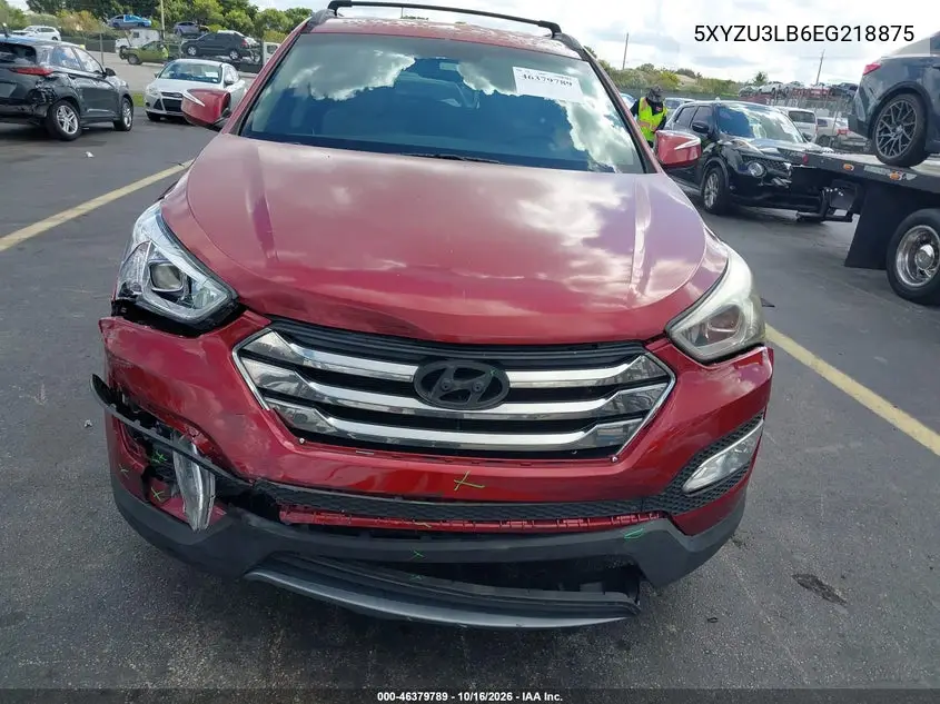 2014 HYUNDAI SANTA FE VIN 5XYZU3LB6EG218875 — фото 12