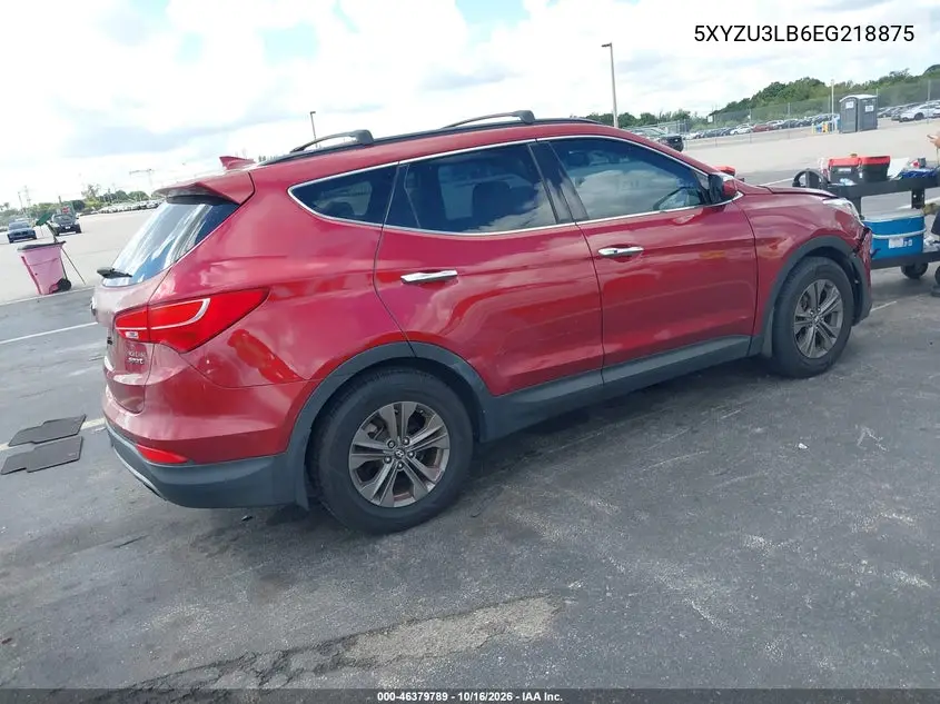 2014 HYUNDAI SANTA FE VIN 5XYZU3LB6EG218875 — фото 4