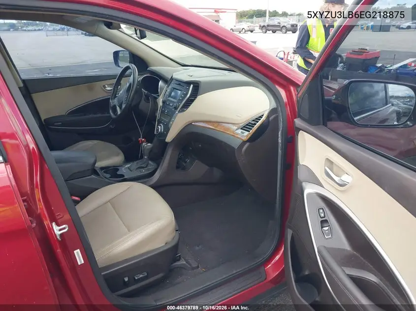 2014 HYUNDAI SANTA FE VIN 5XYZU3LB6EG218875 — фото 5