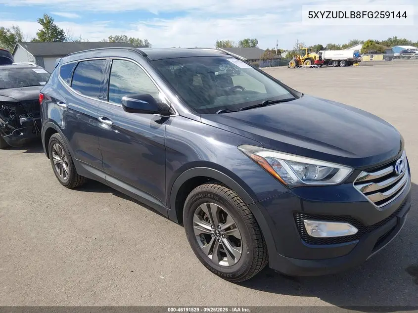 HYUNDAI SANTA FE 2015, VIN 5XYZUDLB8FG259144