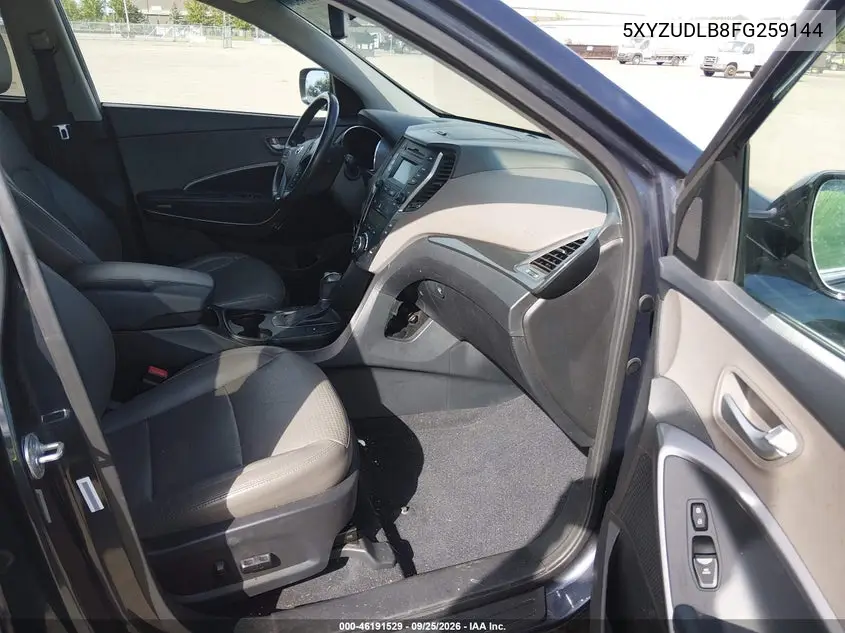 2015 HYUNDAI SANTA FE VIN 5XYZUDLB8FG259144 — фото 5