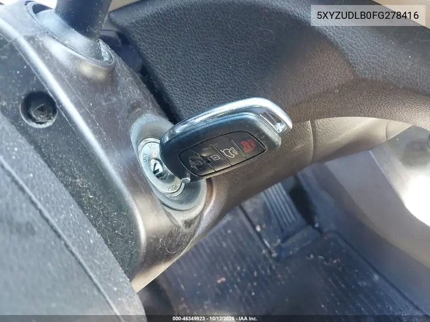 2015 HYUNDAI SANTA FE VIN 5XYZUDLB0FG278416 — фото 11