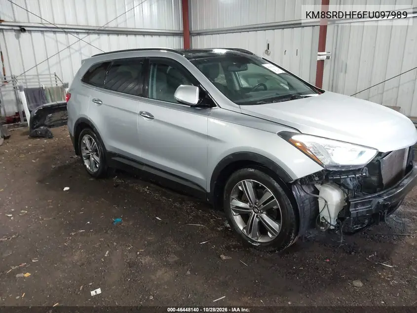 HYUNDAI SANTA FE 2015, VIN KM8SRDHF6FU097989