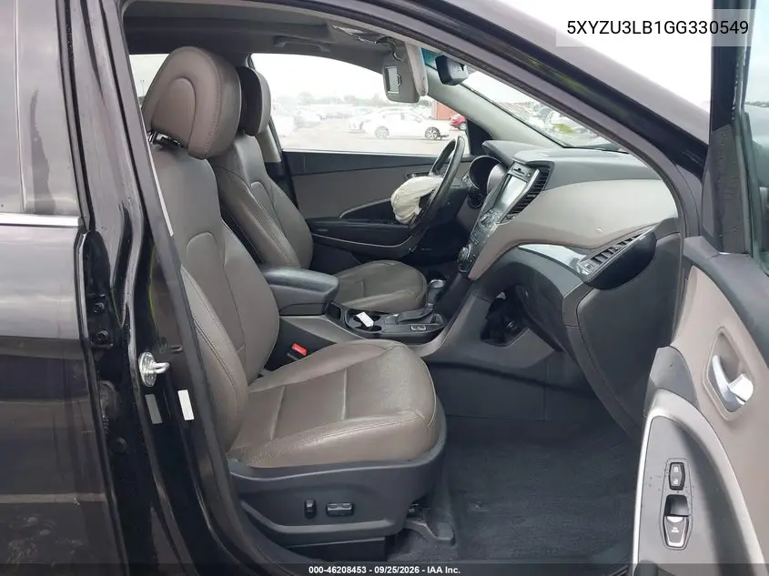 2016 HYUNDAI SANTA FE VIN 5XYZU3LB1GG330549 — фото 5